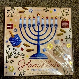 Hanukkah Pop-Up Menorah New